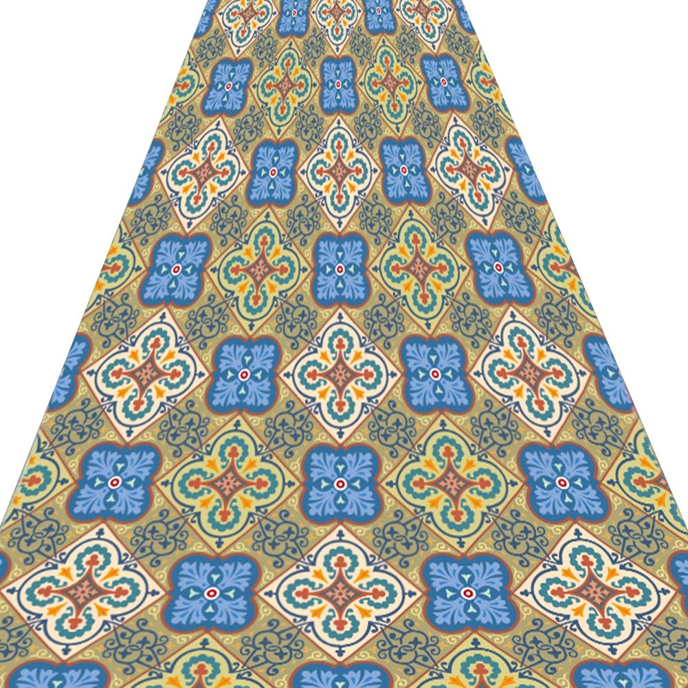Alfombras de pasillo largo entrada casa moqueta pasillera moderna ZRUYI A
