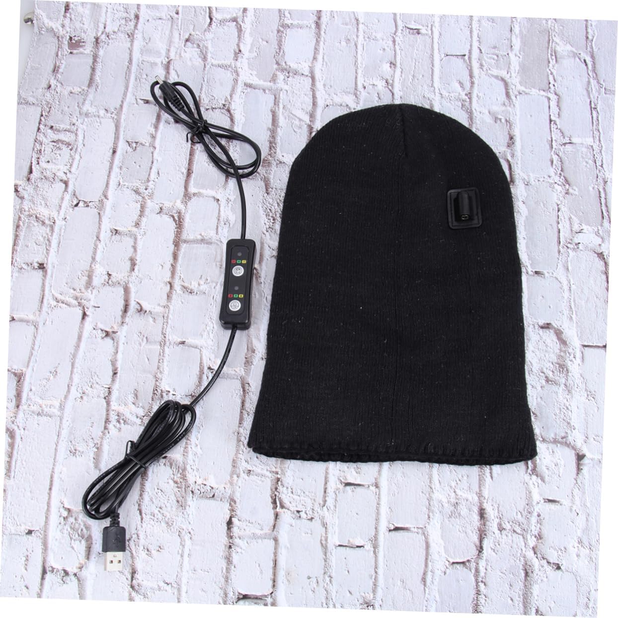 Knit Hat Heated Hat Hats for Kids Warm Hat Windproof Beanie
