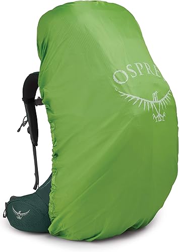 Miniatura 3 de Osprey Aether Plus 85L Mochila de mochilero para hombre, Axo Green, SM