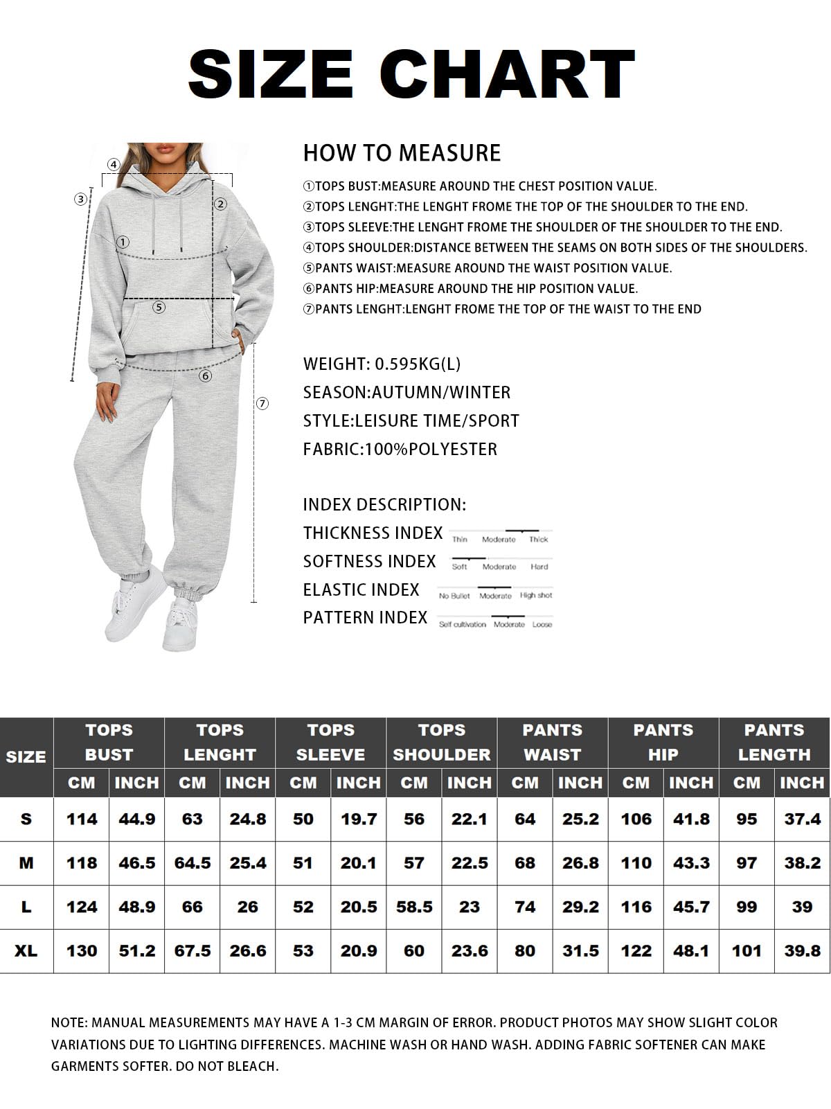 Winter Jogginganzug Damen 2 Teilig Pullover und Jogginghose