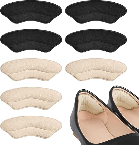 Cushioned Heel Pads for Shoes, Women Men Anti-Slip Heel Grips.