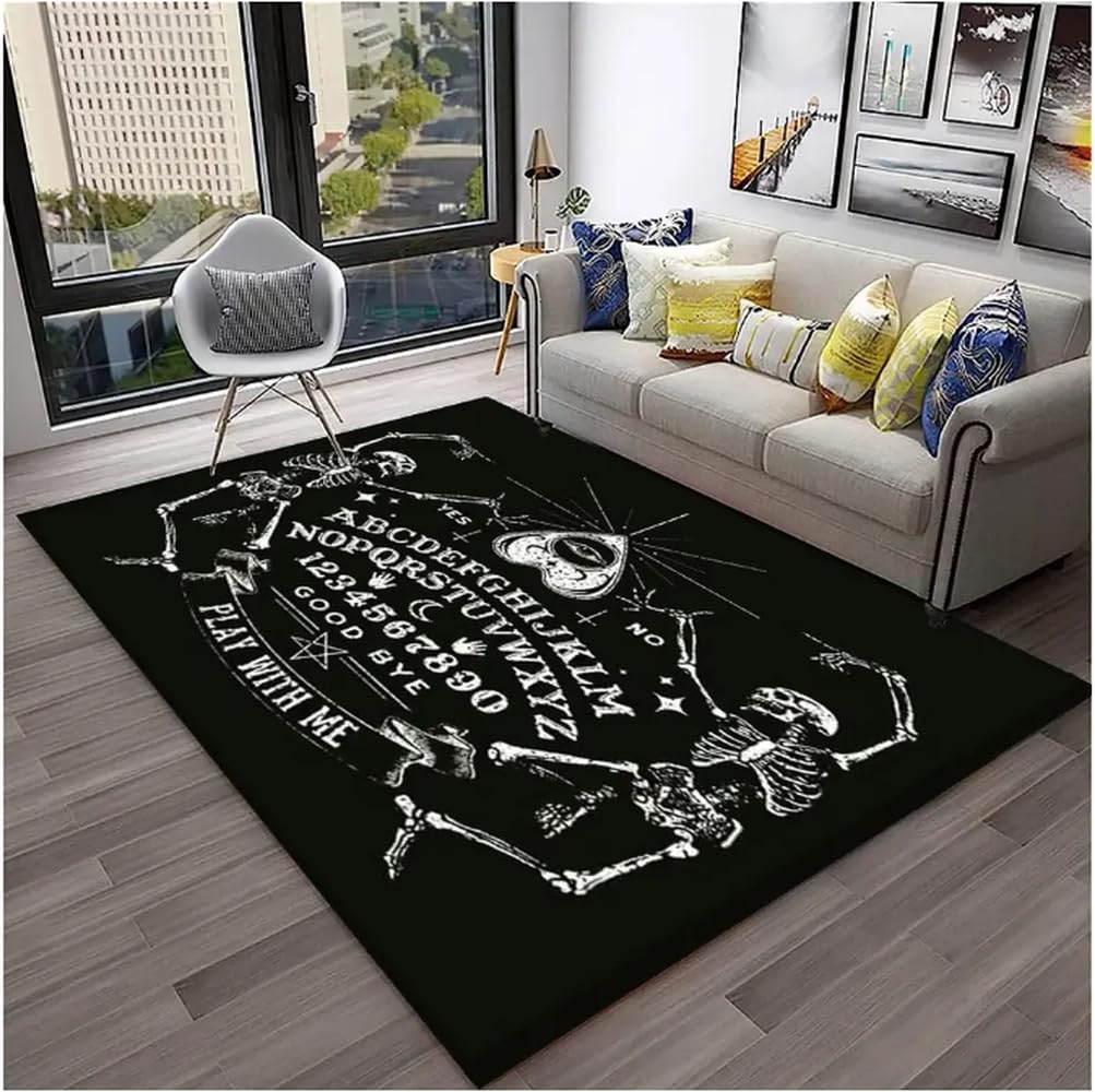 Tapis tarot ouija antidérapant 100x160cm revêtement sol sécurisé