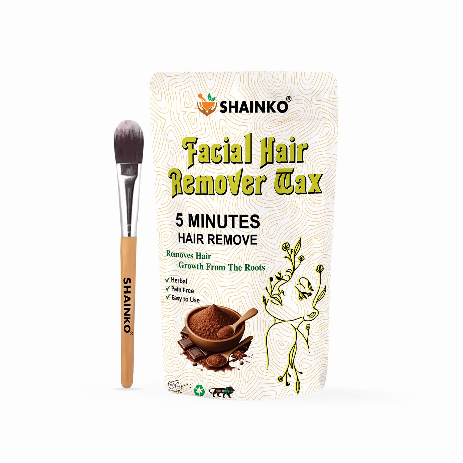 See full amazon price history chart for SHAINKO Herbal Facial Hair Remover Waxing Powder for Women No Harmful Chemicals, No Irritation, No Skin Rashes, Natural Face Hair Removal Waxing Powder (FAICAL PACK OF 150 GM)… SHAINKO Herbal Facial Hair Remover Waxing Powder for Women No Harmful Chemicals, No Irritation, No Skin Rashes, Natural Face Hair Removal Waxing Powder (FAICAL PACK OF 150 GM)… (B0DCC5SDW7) Amazon Price History, Amazon Price Tracker