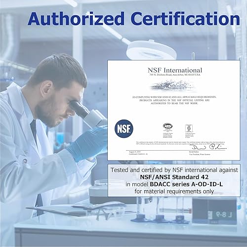 Miniatura 5 de ActualizadoFiltro de cerámica Renami de repuesto con infusión de plata para filtros de carbón activado negro BB9-2, compatible con Berkey Travel,