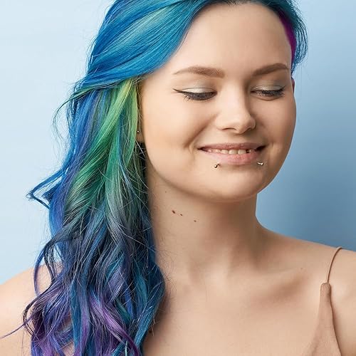 Vista 396 de Tinte de cabello semipermanente Arctic Fox, 4 onzas Aguamarina (Aquamarine)