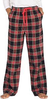 LAPASA Women's Pajama Pants, Comfy Lounge Sleep PJ Pants with Drawstring and Pockets L74 Flannel / L109 Fleece