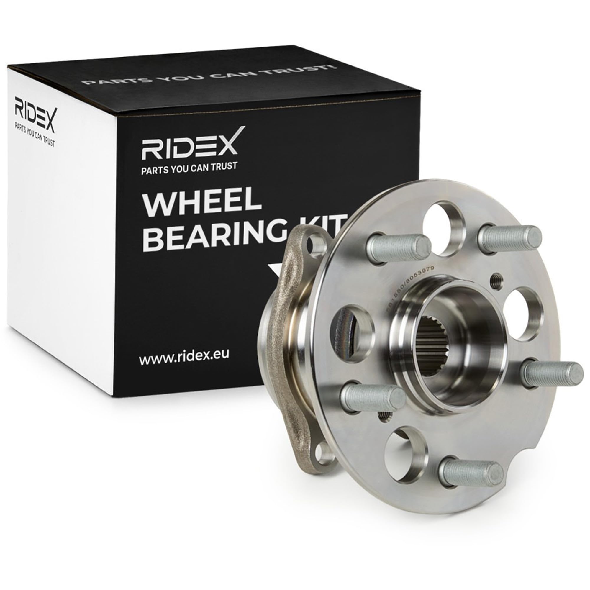 RIDEX 654W0139 Juego de cojinete de rueda Trasero ambos lados Rodamiento integrado en buje de rueda compatible con TOYOTA RAV 4 II CLA2, XA2, ZCA2, ACA2