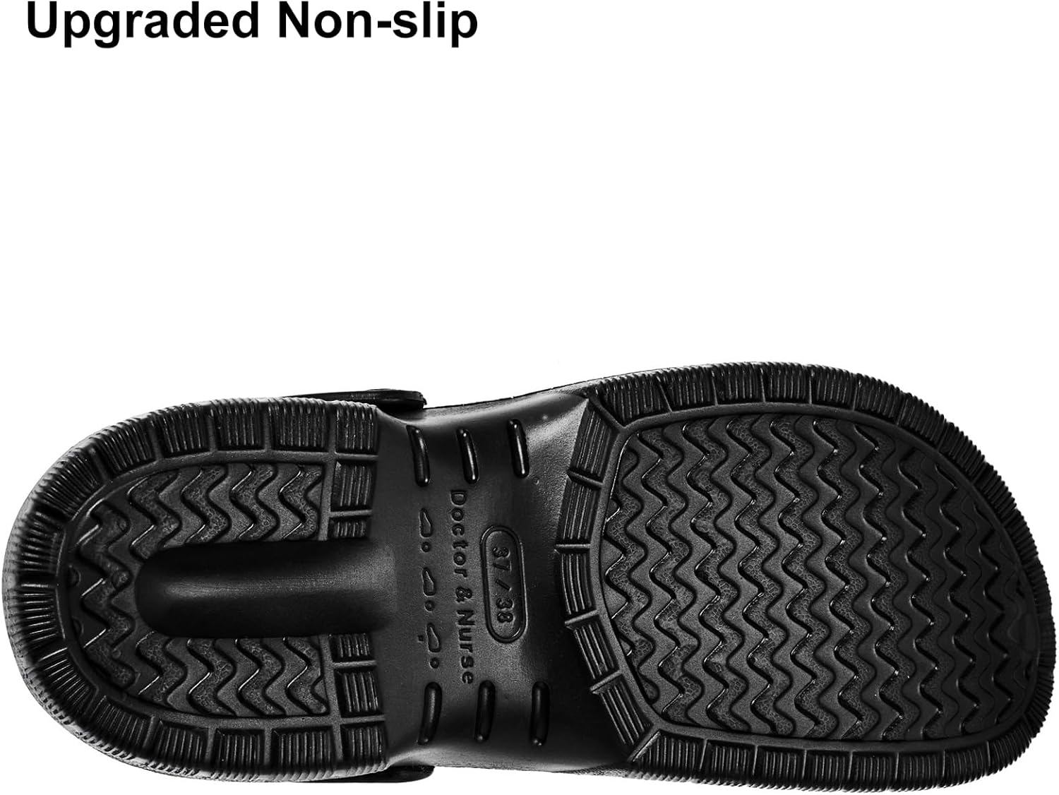 ZXT Breathable Work Clogs Slip Resistant Kitchen Shoes for Nurse Garden Restaurant - Image 6