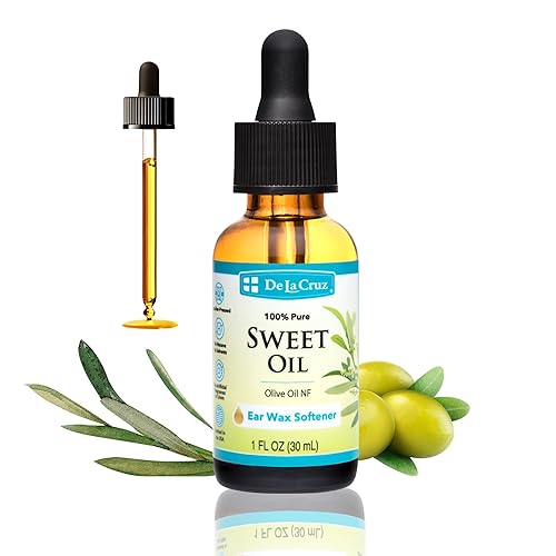 Miniatura 8 de De La Cruz Removedor de cera de oídos y suavizante de cerumen, aceite dulce 100% puro para oídos, aceite suave y natural para oídos, recarga de 4