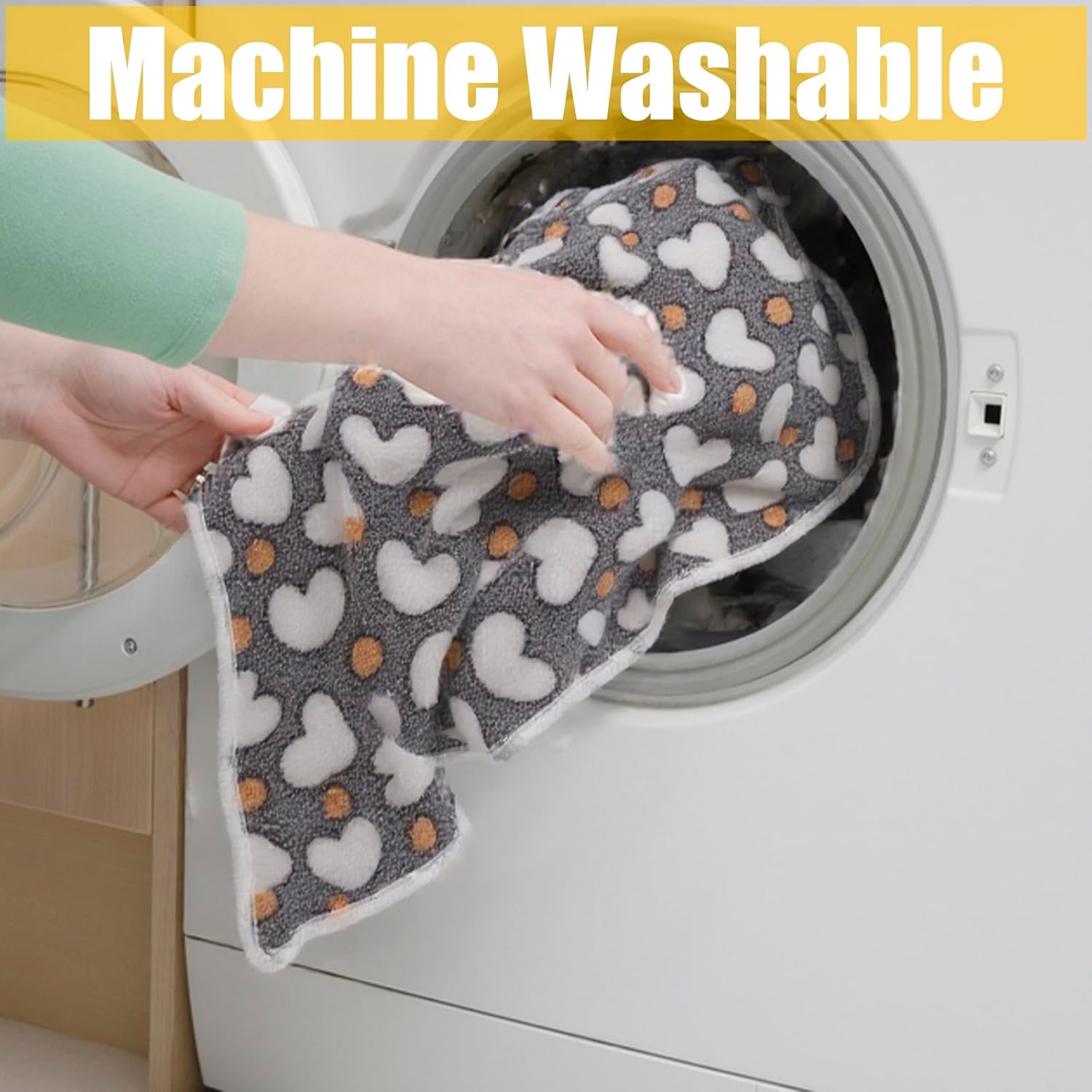 3 Pack Cat and Dog Blanket Soft & Warm Fleece Flannel Pet Blanket, Great Pet Throw Sleep Mat for Puppy Cats Small Dogs Cute Star/Love/Bone (Small 23" x 15") - Image 7