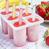 Vista 6 de 60 barras de acrílico para tartas de hielo, mini espejo reutilizable, palitos láser para aperitivos saludables, dulces de pastel de bricolaje