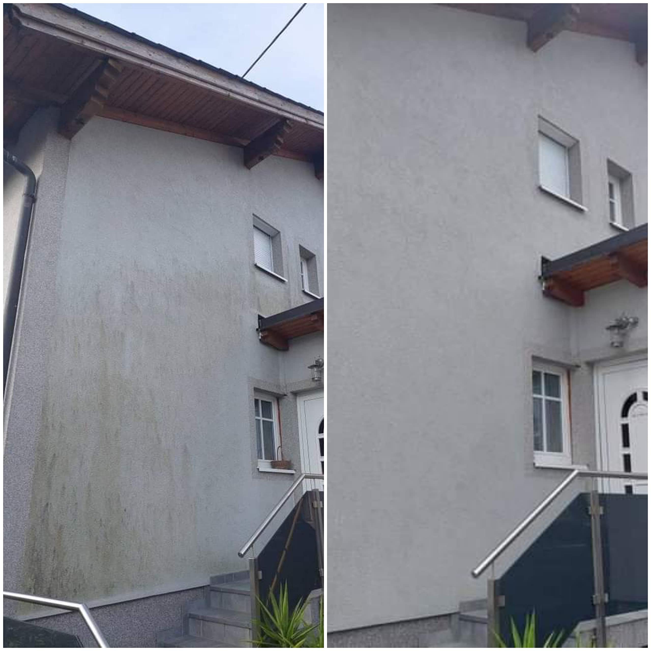 5 Litros Garrafa cleanprince Fachada más Limpia Limpiador a Alcalino Ultra-Konzentrat de Exterior para Todos Säureempfindlichen Steinarten Hormigón Bloques Piedra Caliza Mármol Etc. Radicales Fondo