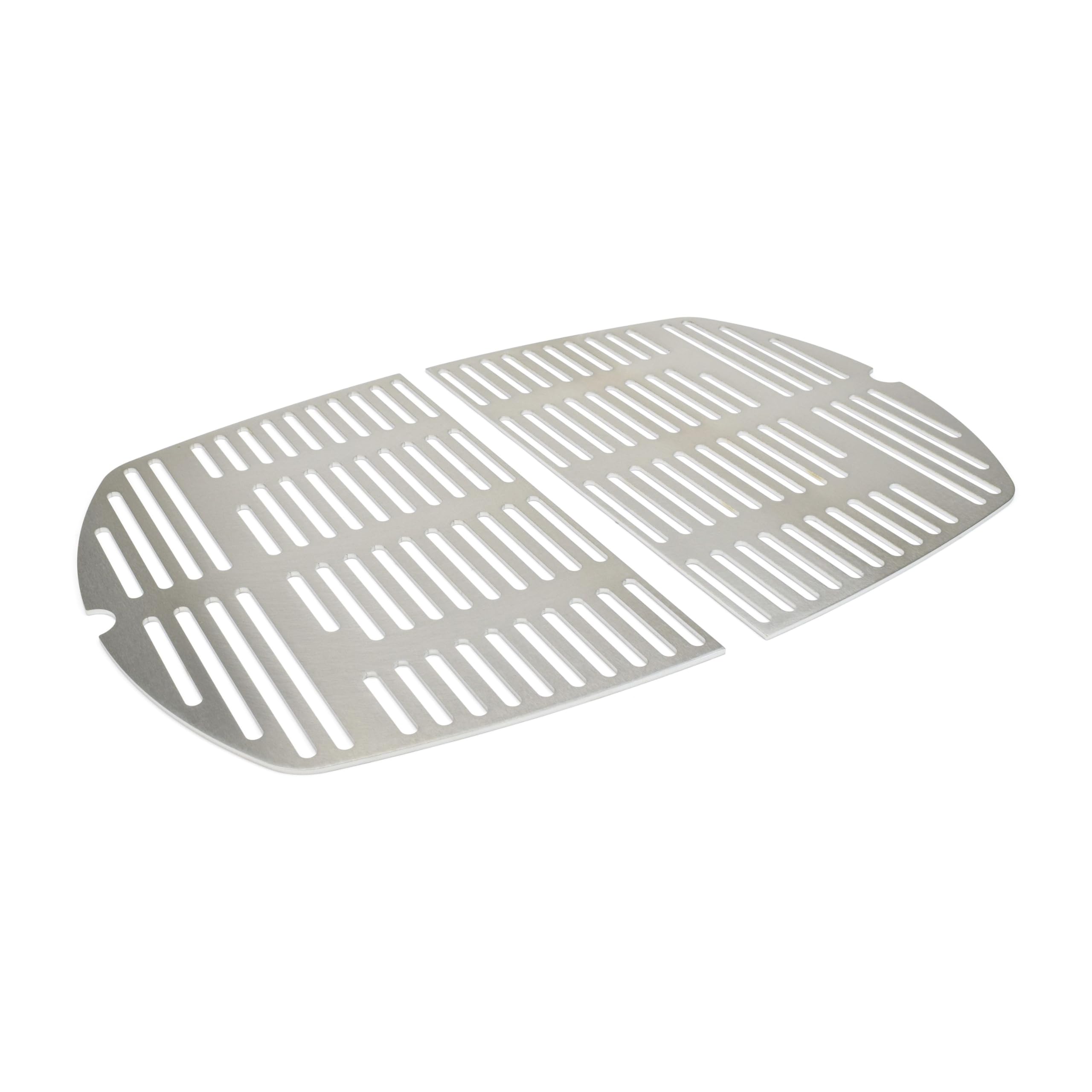 Grillrost.com Das Original Edelstahl INOX Grillroste für die Weber Q300/3000 Baureihe | spülmaschinenfest - Set aus 2 Hälften