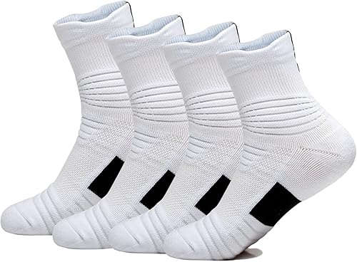 Calcetines de baloncesto de compresión gruesos para ciclismo, calcetines atléticos para hombres, mujeres y niños