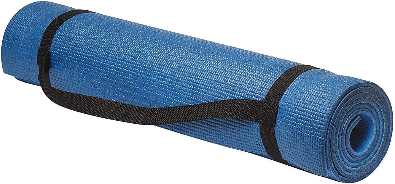 Fitkit Synthetic Yoga Mat, 5mm