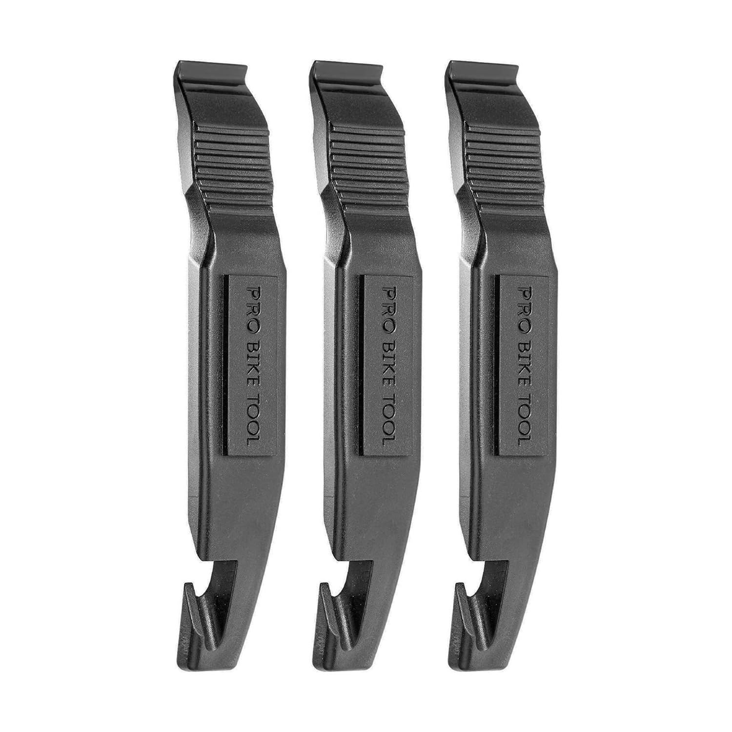 PRO Bike Tool Bicycle Tyre Levers 3 Pack - Strong & Long Lasting Tyre Removal Tool for Road or Mountain Bike Tyres Black