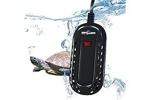 REPTIZOO 100W Aquarium Heater for 10-20 Gallon Tanks