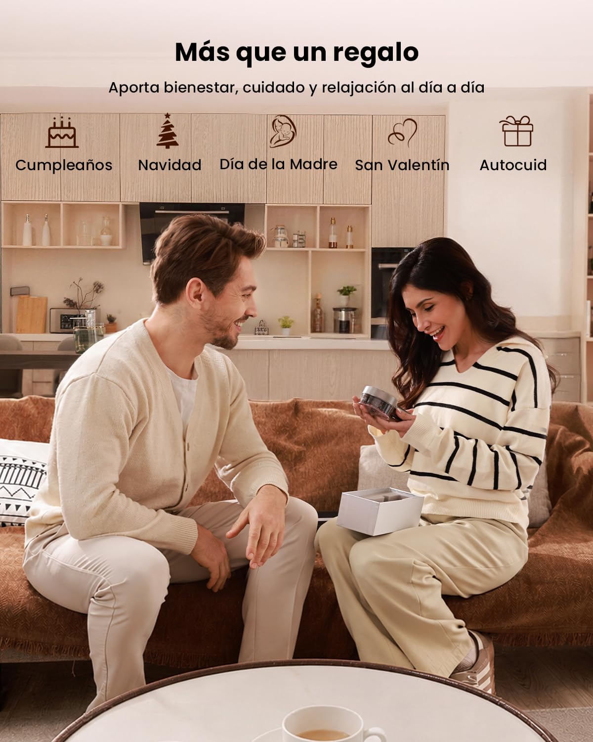 Breo Scalp 3L Masajeador eléctrico de cuero cabelludo con terapia de luz roja para el crecimiento del cabello, masajeador de cabeza para el tratamiento de la caída del cabello, regalo para mujeres