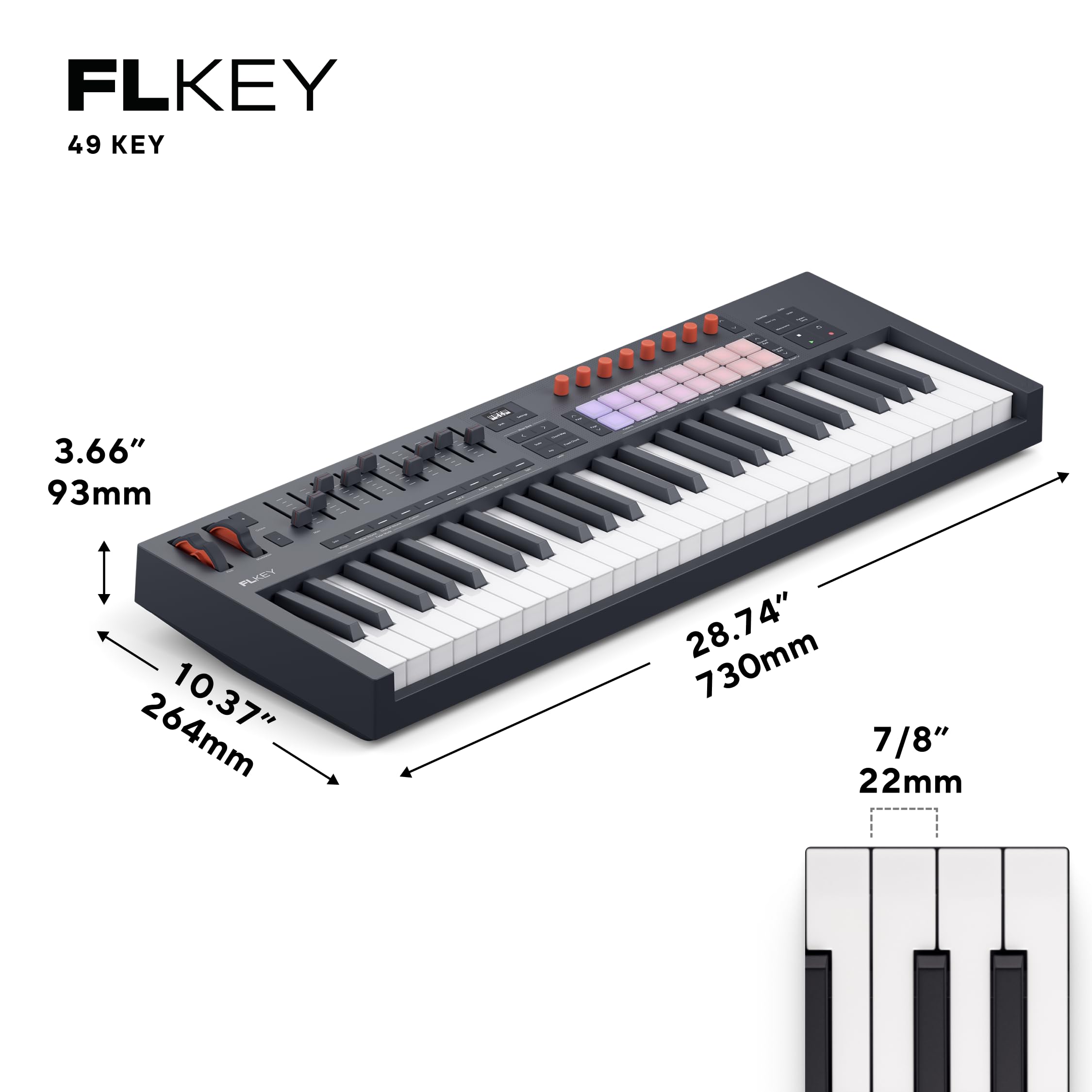 FL key 49 箱あり　美品 Amazon.co.jp: novation FLkey2 49 [FL Studio]専 USB MIDIキーボード