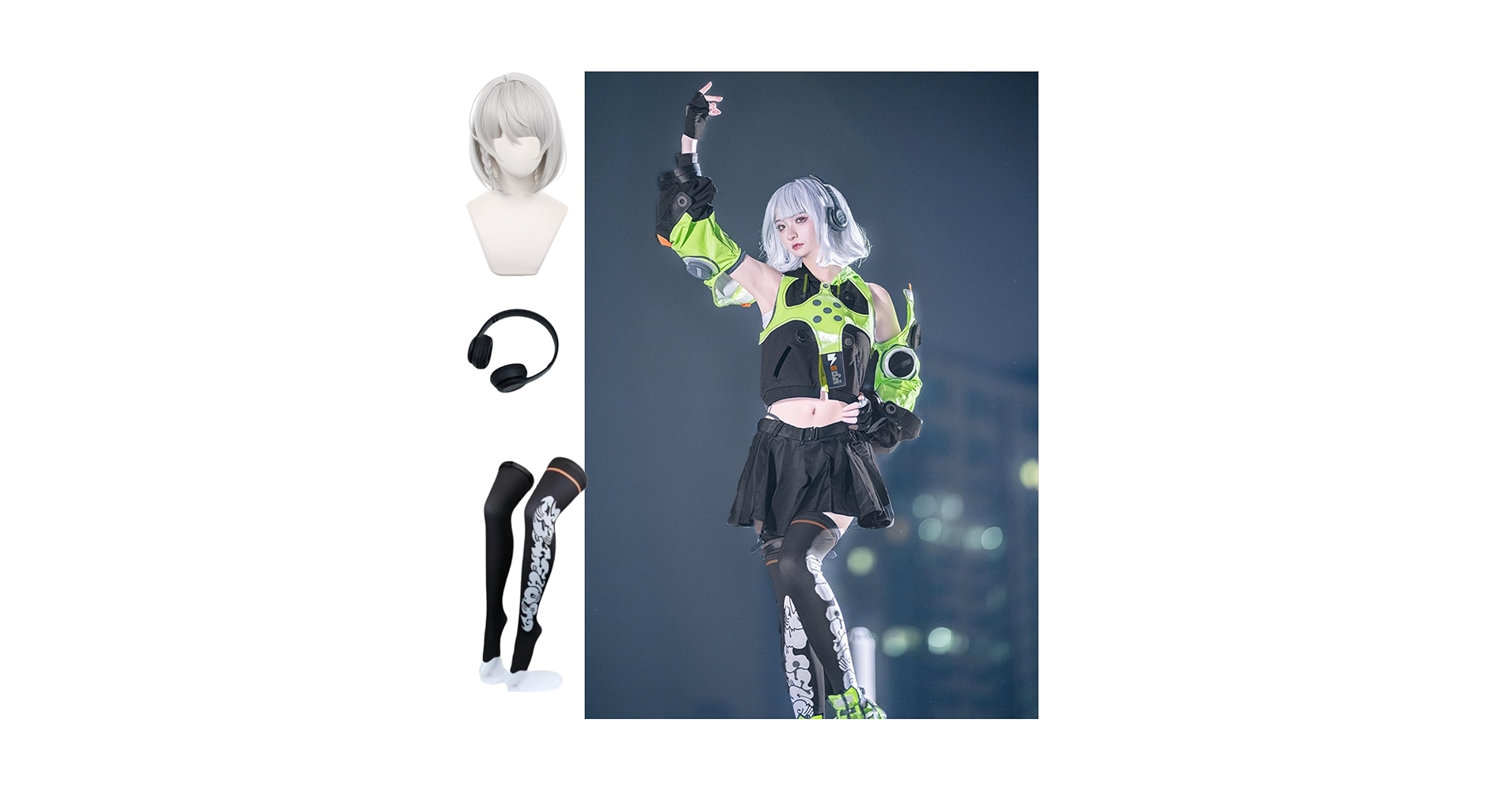 即発送可！ゼンゼロ　アンビー衣装Mサイズ＋ウイッグ Amazon.co.jp: ゼンレスゾーンゼロ 邪兎屋 ゼンゼロ アンビー