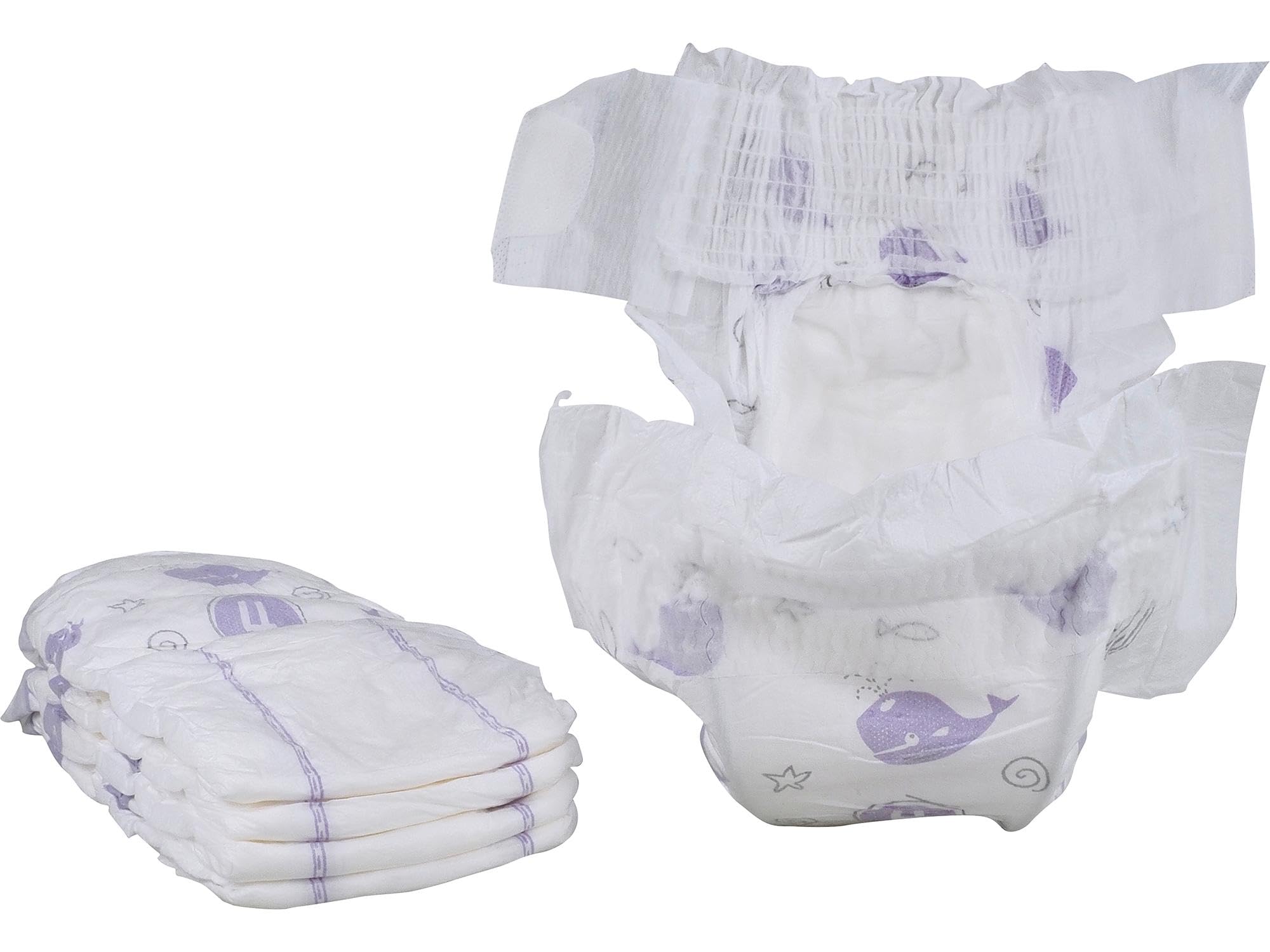 2X Little Ones Size 4 Nappies Dry Fit 48 Pack