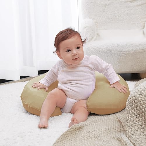 Miniatura 2 de Almohada de lactancia, almohada de lactancia materna de talla grande, soporte original para bebés, niños y niñas, esenciales para la lactancia