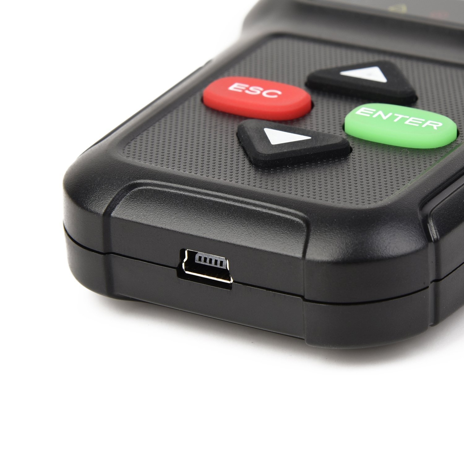 Skaner OBD2, uniwersalny skaner diagnostyczny OBD II CAN do odczytu błędów silnika samochodowego-skanowanie narzędzie do sprawdzania oświetlenia silnika KW680 z czujnikiem O2 i testem monitora pokładowego (czarny)