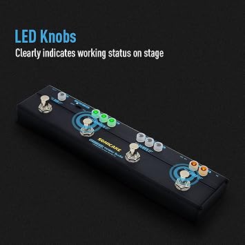 SONICAKE Delay & Reverb & Compressor & Overdrive Multi Effects Twiggy Blues