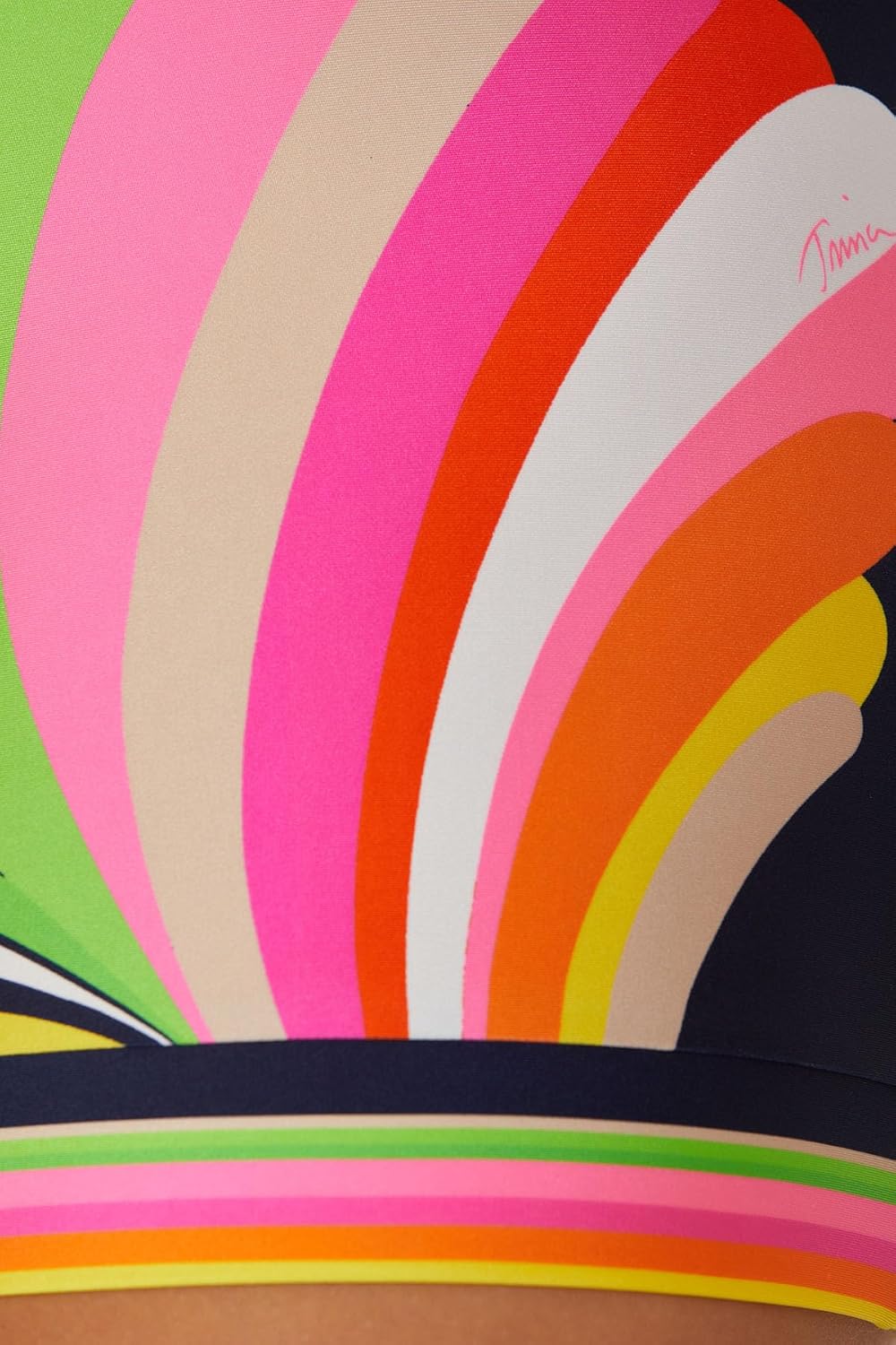 Trina Turk Womens Poolside Swim Tunic, Casual, Boat Neck, Floral Print, Beach Cover Ups for Women - Image 7