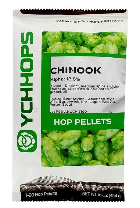 Home Brew Ohio Chinook Pellet Hops | Amazon