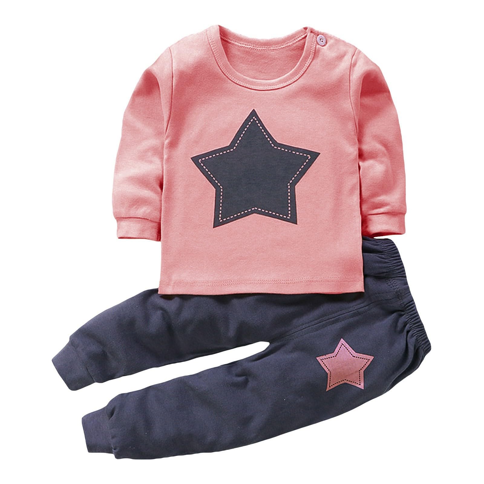Generic Toddler Baby Boy Clothes Animal Long Sleeve Tops Sweatsuit Pants Outfits Set Independence Day Gifts Birthday