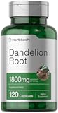 Horbäach Dandelion Root Supplement 1800mg | 120 Capsules | Non-GMO, Gluten Free