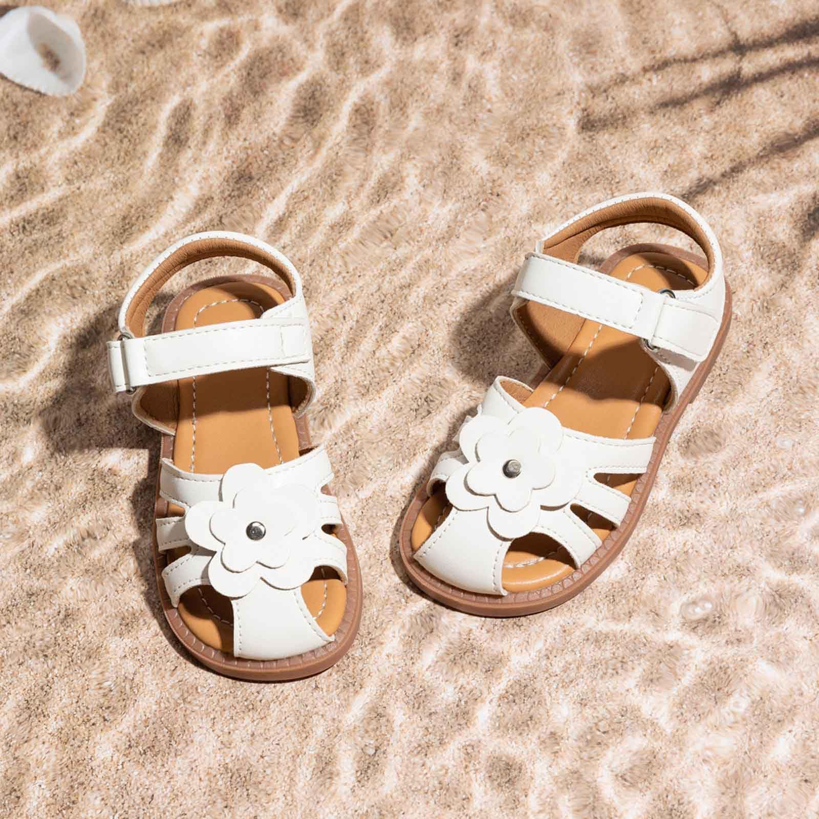 MMRTDJDR Generisch Sandalias Cerradas Niñas Verano Niñas Sandalias De Agua Al Aire Libre Zapatos Deportivos Zapatos De Verano (1 7 Años)
