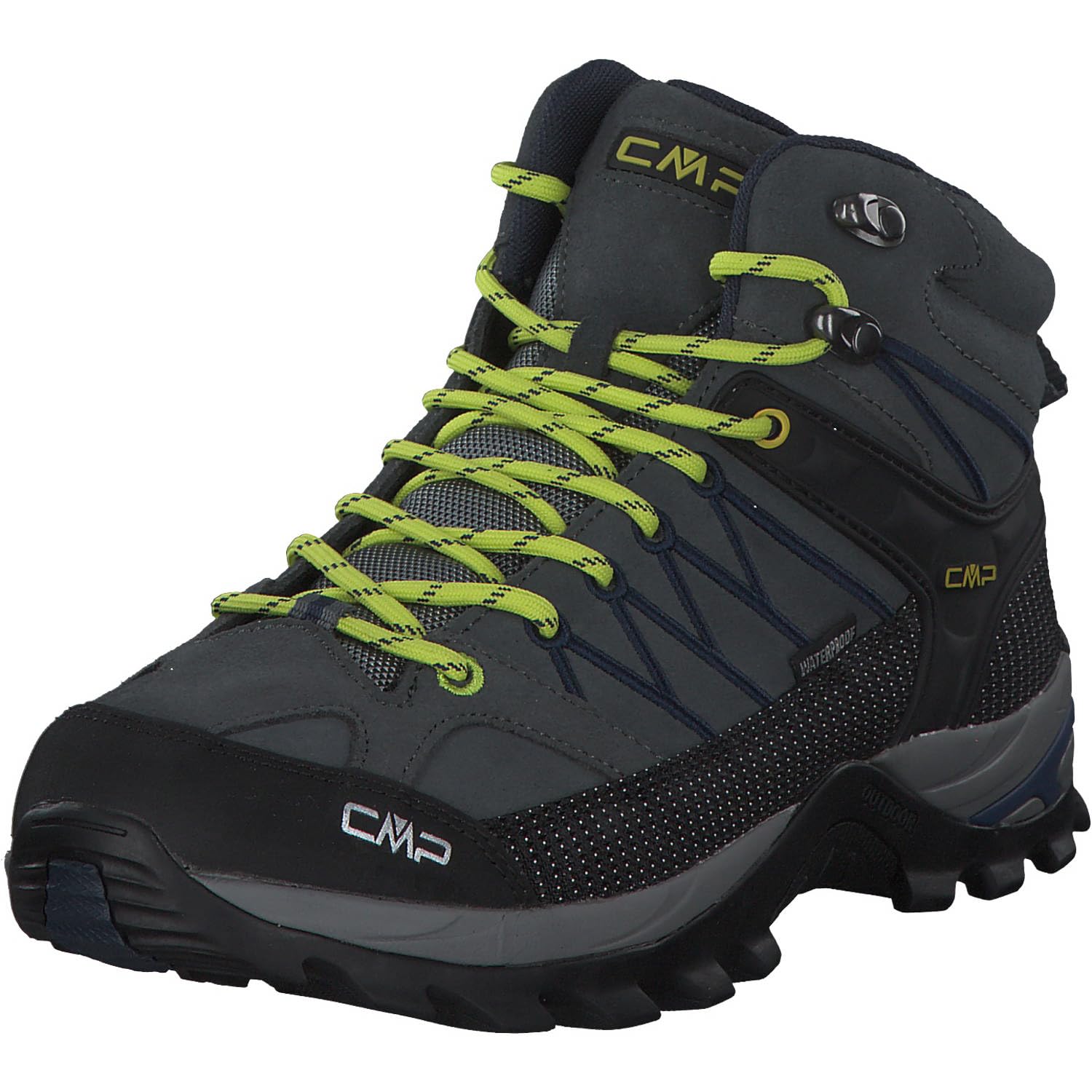 CMP RIGEL MID TREKKING SHOES WP - Zapatillas de senderismo - blue/azul