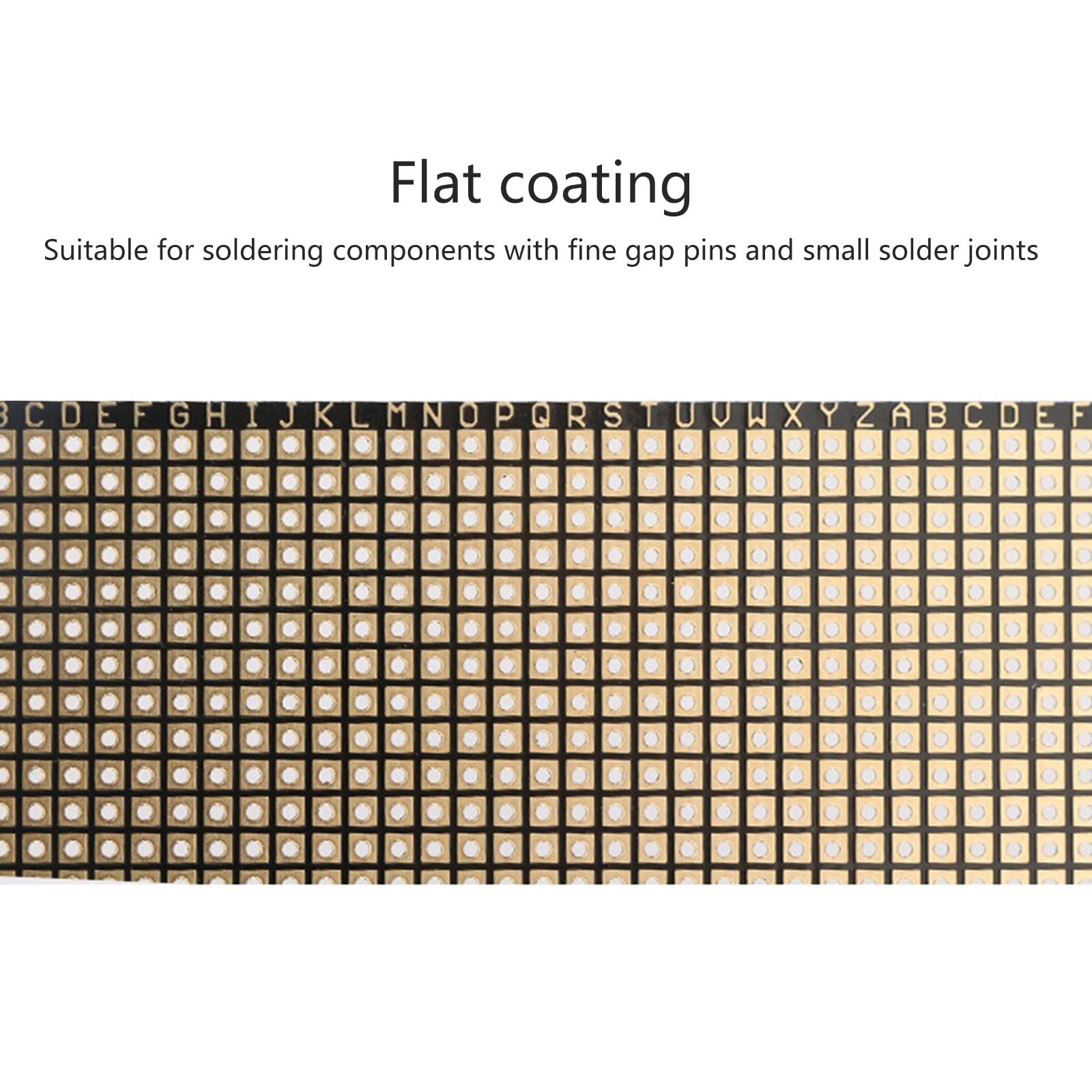 60x80mm Morbido Sottile PCB Flessibile Doppio Lato FR4 Laminato Breadboard Circuit Board Prototipi Matrici Carta Stampa Portatile