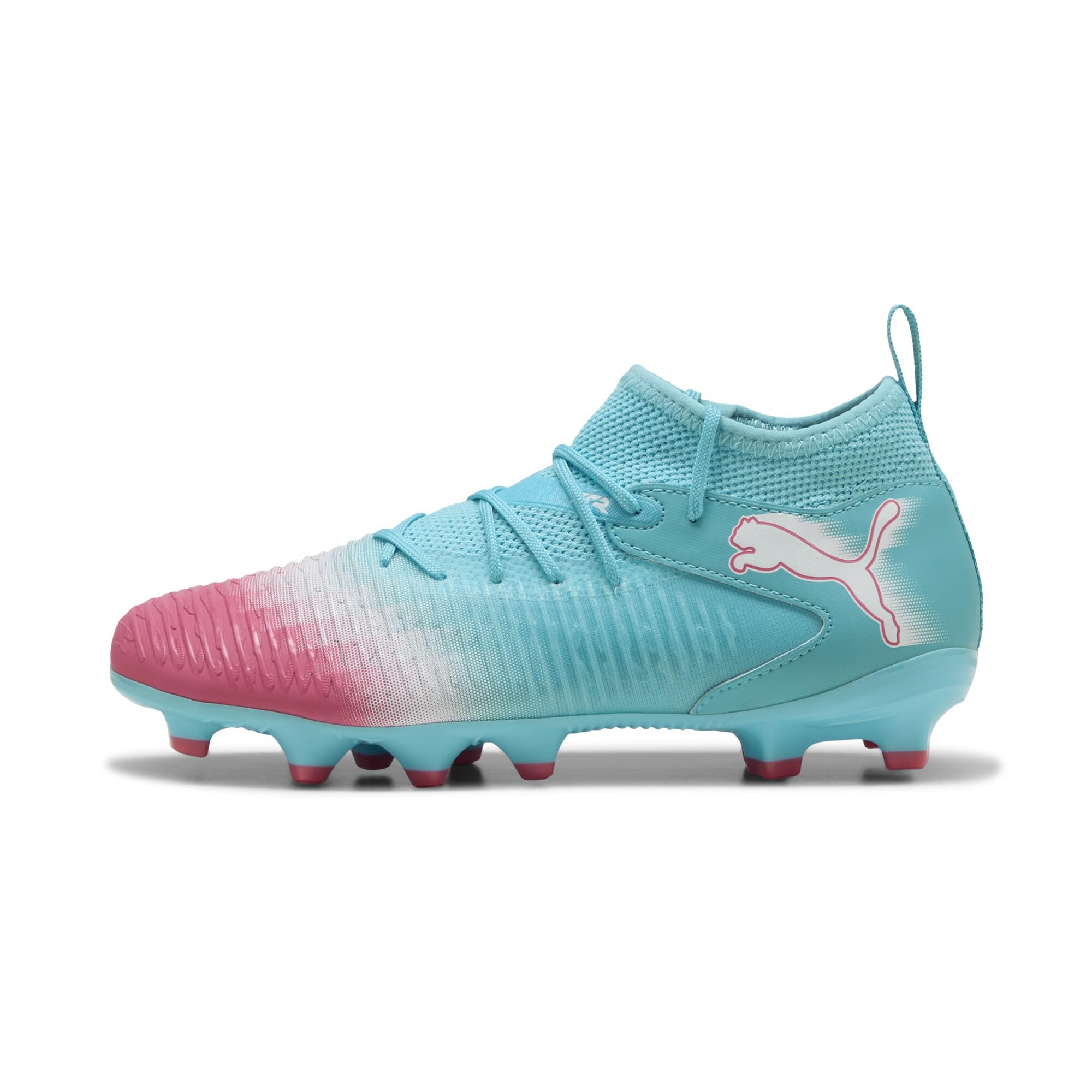 Puma Kinder Future 8 Match Re-Charge FG/AG Jr. Fussballschuhe - 108762, Farbe:Blau-Weiß, Kinder Schuhe:36
