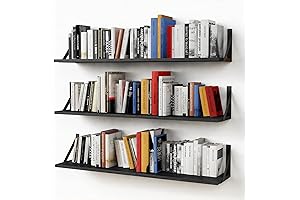 Forbena Floating Shelves – Wall-Mounted Storage Solution for Enhanced Organization and Display