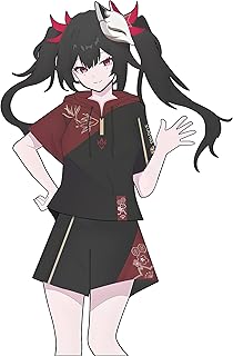 RUIBOCOS Collapse: Star Rail, Fireworks (Hanavi), Impression, Short-Sleeved Hoodie, Shorts, Cosplay Costume, Unisex, Sprin...