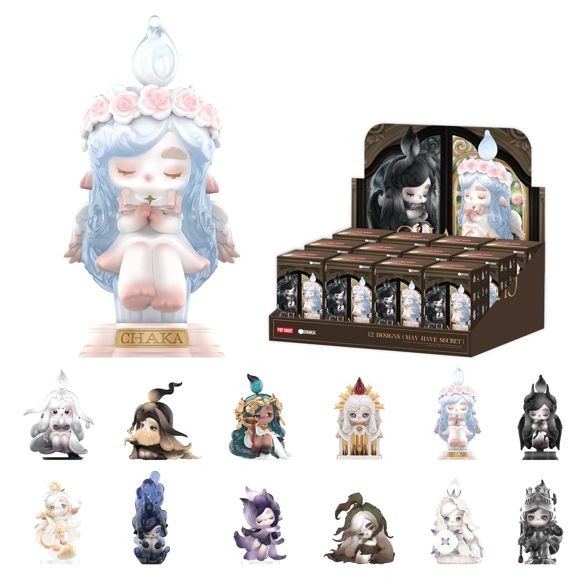Amazon.com: POP MART Chaka Candle Whisper Series Blind Box Figures
