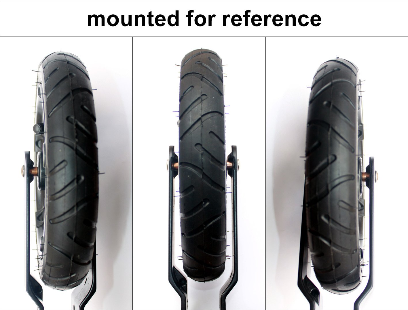L-faster 200x35 neumático Uso de neumáticos Nylon Hub Fit M8 o M6 Eje 8 "Rueda de Aire para reemplazo de Scooter eléctrico 8 Pulgadas Inflable Rueda Tube