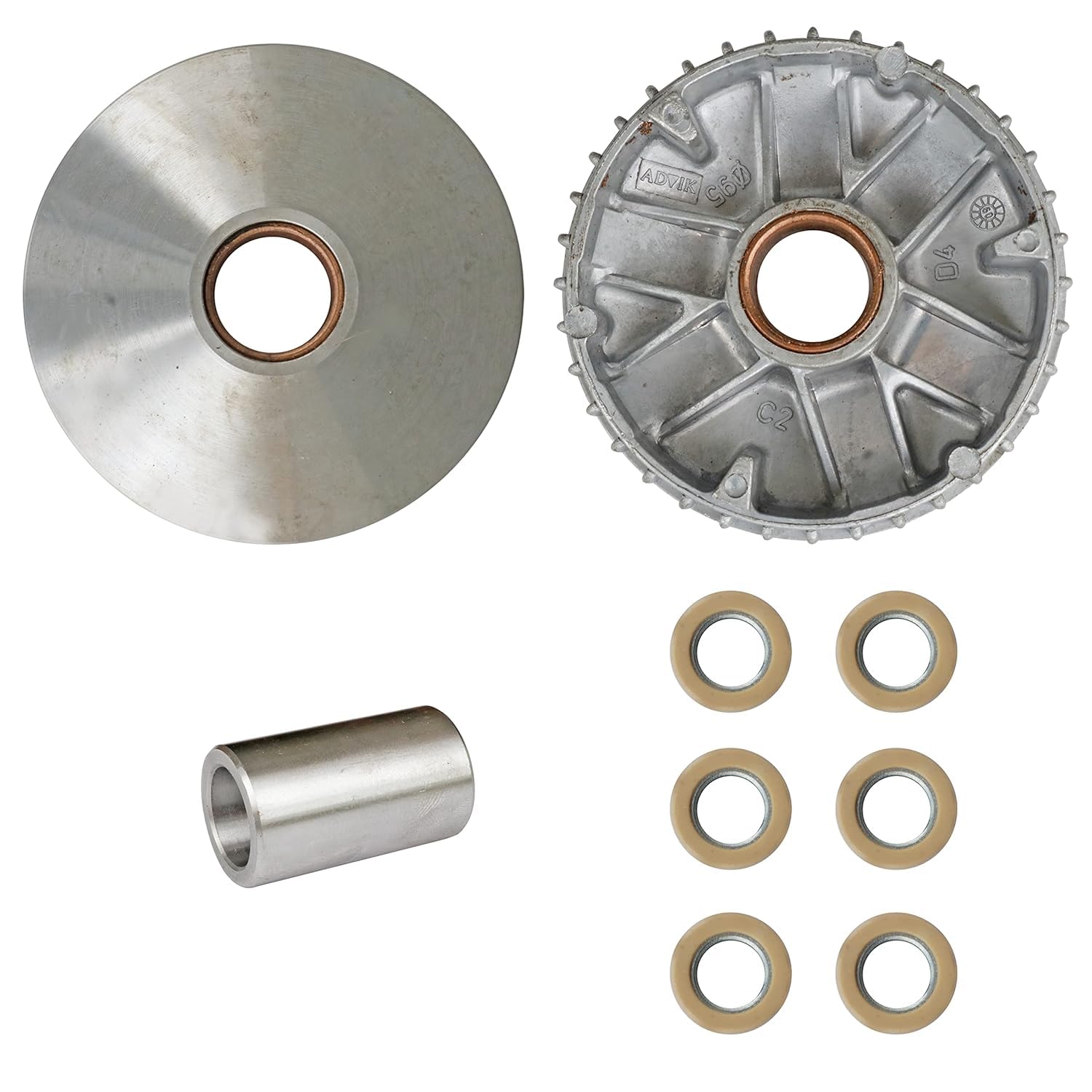 VTRUST Clutch Variator Roller Assembly Compatible for TVS Scooty Pep-picture-13