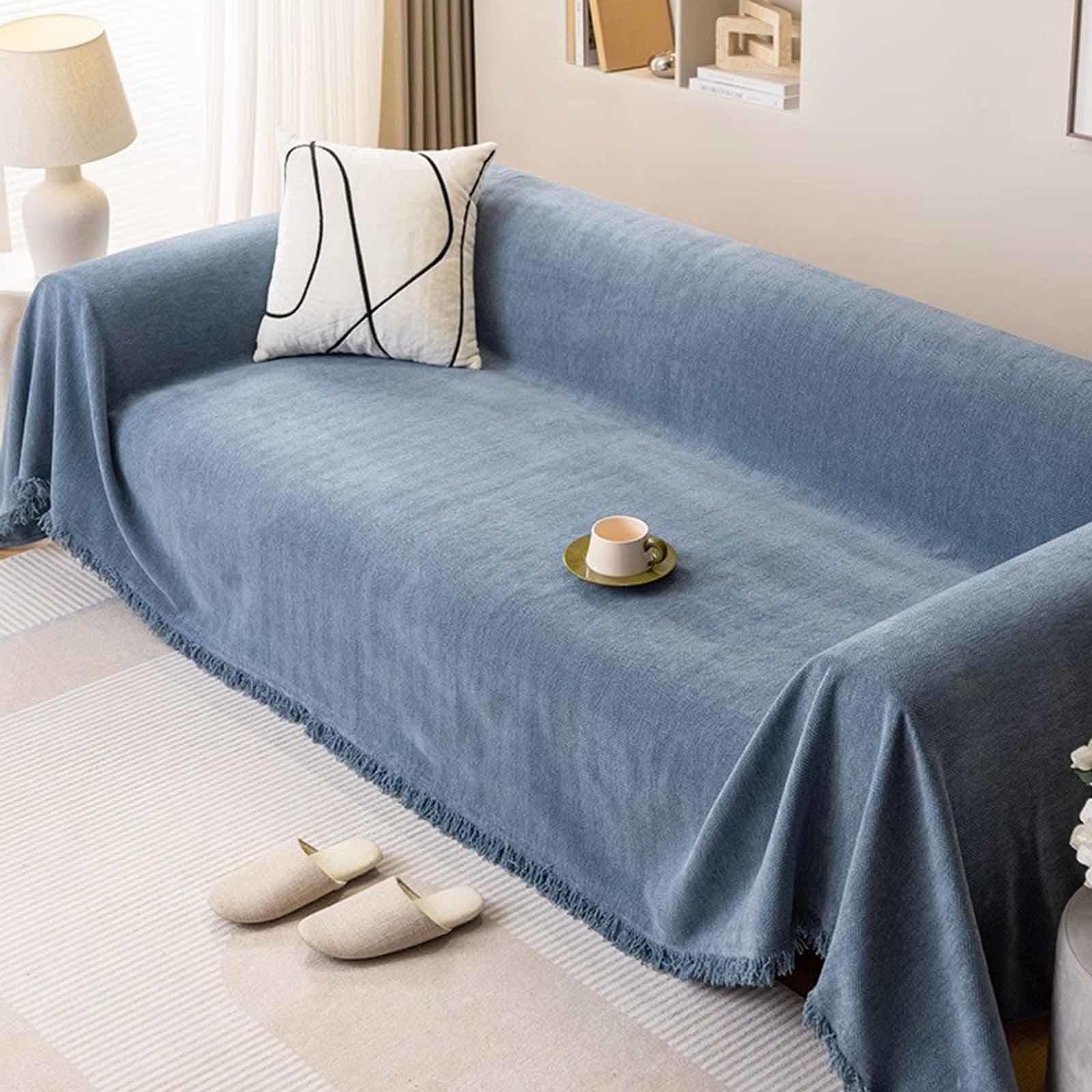 Copridivano impermeabile 3/4/2/1 posti, regolabile, protezione per chaise longue per gatti, antigraffio, protezione per mobili D-180 x 380 cm, facile da pulire