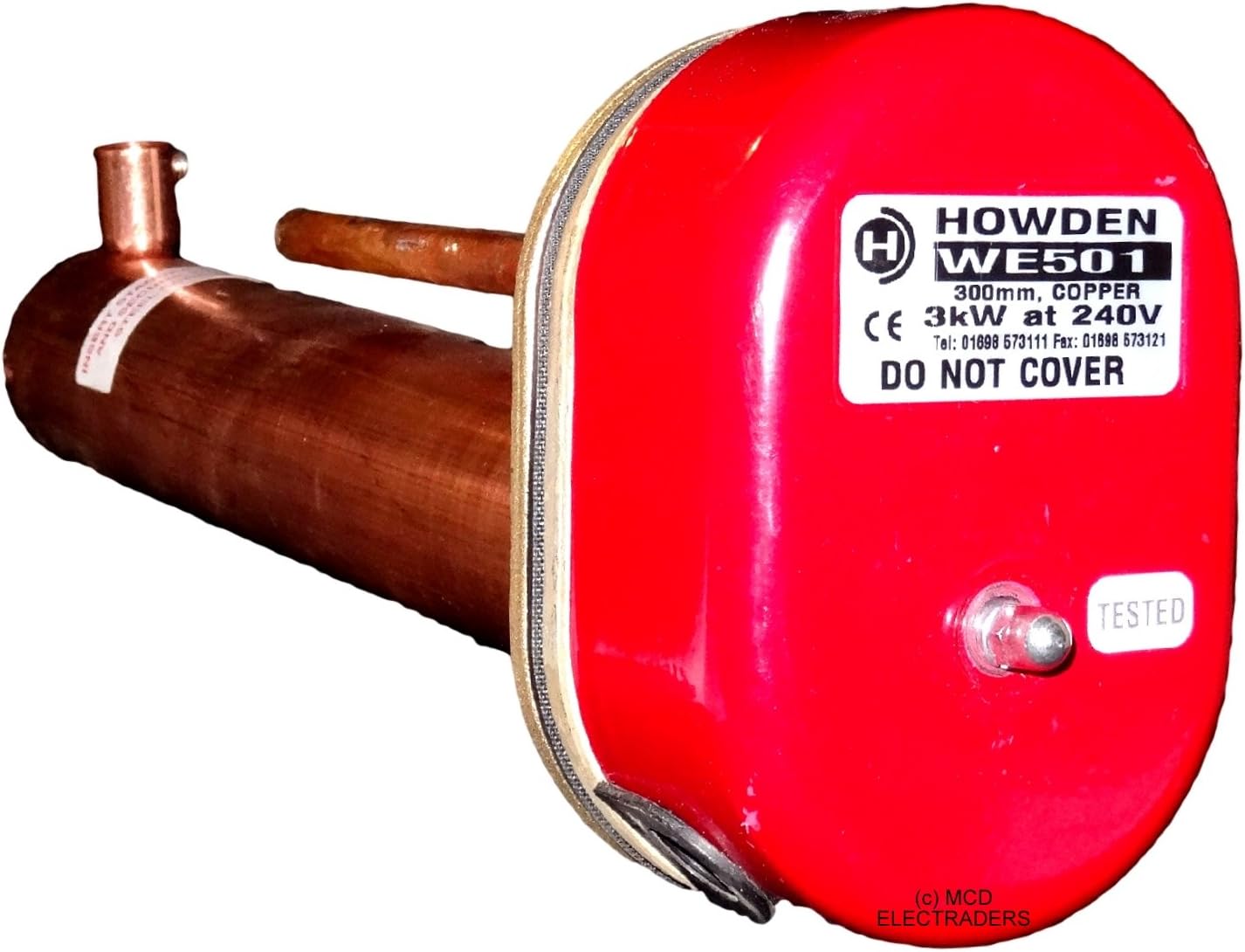 Howden WE501 4 Bolt Domestic Circulator Immersion Heater 3kW