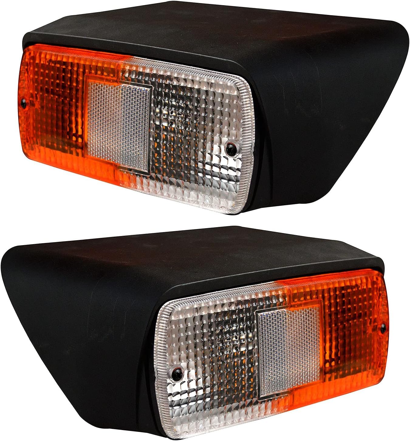 Indicatori di direzione per trattore Yovu Tractor 275 415 475 575 Set di indicatori laterali con lampadine da 12 V compatibili con parti di trattori Mahindra Luci per trattori