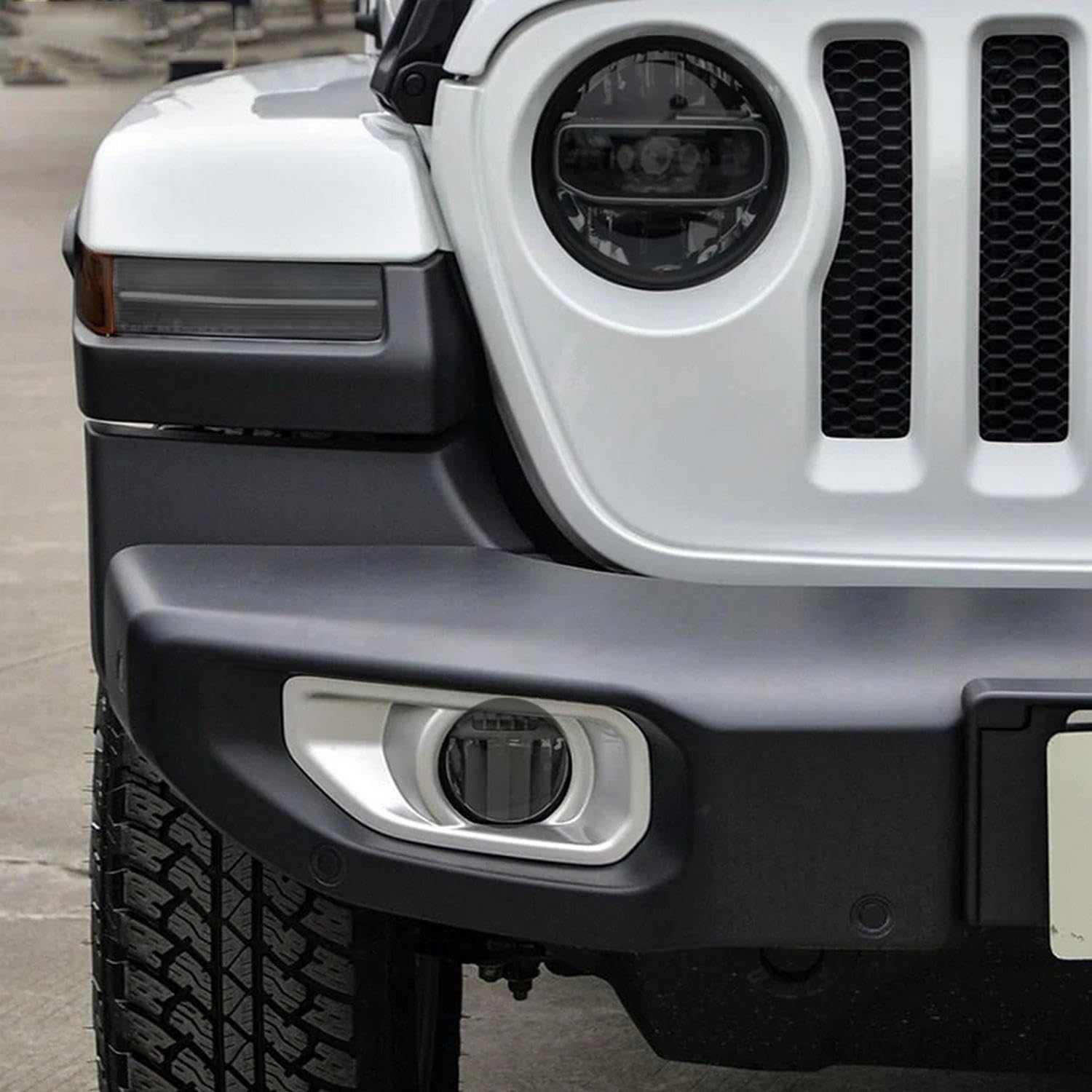 Film protecteur phare transparent noir TPU autocollant Jeep Wrangler JL 2019
