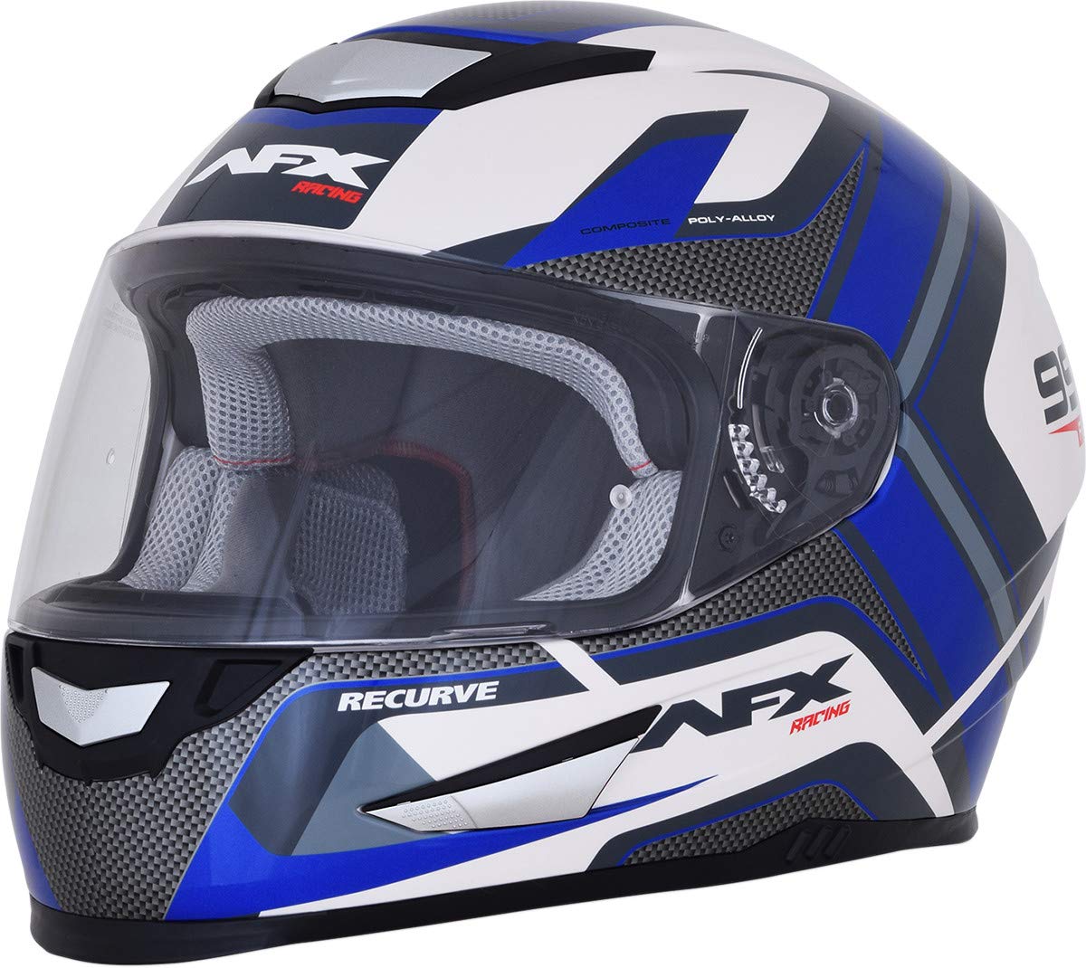 HELMET FX99#9 P-WH/BL 2X