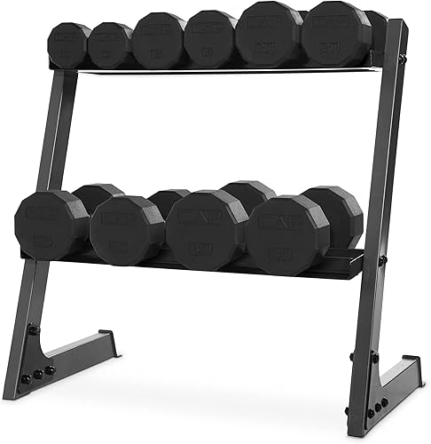 Miniatura 8 de CAP Barbell Coated Hex Dumbbell Weight - Single  10-120 lbs  Multiple Options