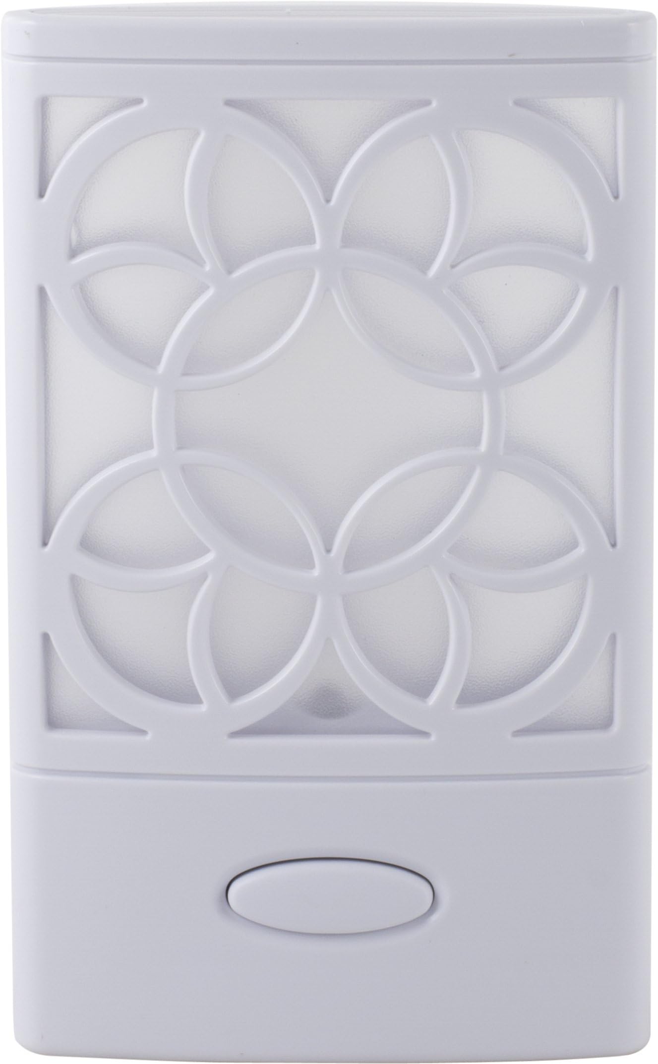 GE Decorative Power Failure LED Night Light, White 11712