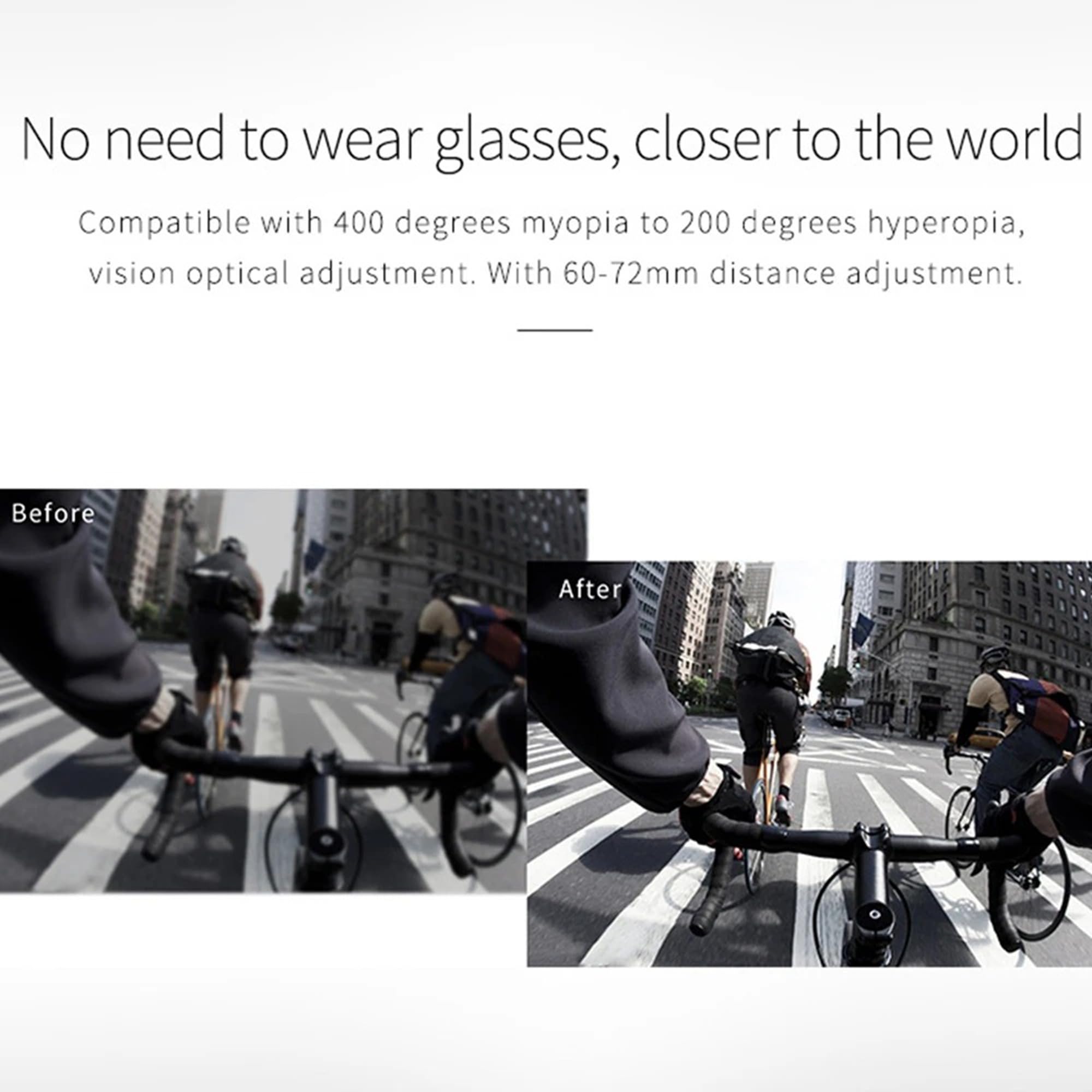 Auriculares VR con auriculares Bluetooth, gafas de realidad virtual plegables para teléfonos móviles, compatibles con iPhone y Samsung Galaxy