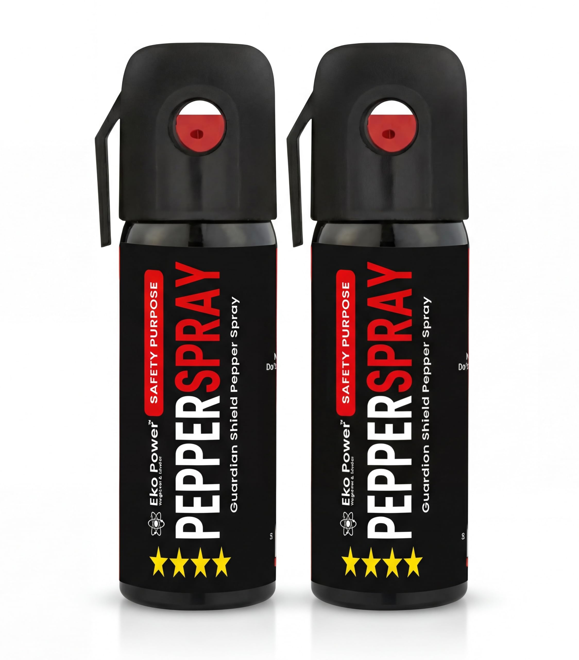 Eko Power Pepper Spray for Women Safety | Long 15 Feet Range | 50-55 Shots | Organic Product | (Pack of 2)